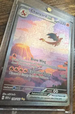 Pokemon Scarlet & Violet 151 Charizard ex Special Illustration Rare #199 *READ* - Image 4