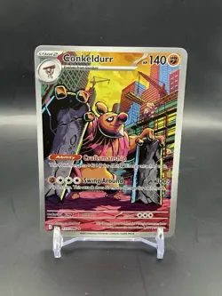 Conkeldurr Black Bolt 127/086 Illustration Rare - NM - Image 1