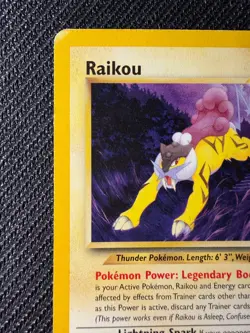 Raikou (22) Rare Neo Revelation 22/64 MP Pokemon TCG - Image 2