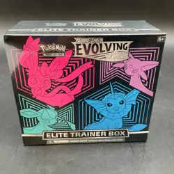 Pokemon TCG Evolving Skies ETB SEALED Glaceon Vaporeon Sylveon Espeon Art - Image 1