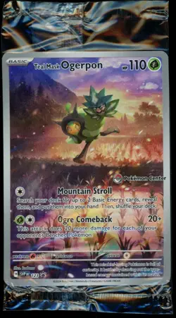 Teal Mask Ogerpon Pokemon Center ETB Promo SEALED Twilight Masquerade #123 - Image 1