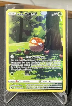 GG01/GG70 Hisuian Voltorb Galarian Gallery Holo Rare Crown Zenith Pokemon TCG - Image 1