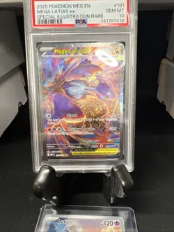 PSA 10 Mega Latias Ex Sir #181 Pokemon Mega Evolution 134982301 - Image 1