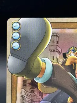 Usopp CE-C04 Holo Foil 2002 Bandai One Piece Japanese TCG Card Anime Rare - Image 2
