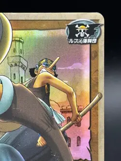 Usopp CE-C04 Holo Foil 2002 Bandai One Piece Japanese TCG Card Anime Rare - Image 3