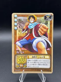 Monkey D. Luffy LK-C01 Holo From TV Animation Bandai Japanese One Piece MP - Image 1