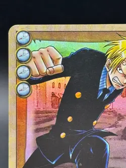 Sanji SB-C04 Holo From TV Animation Bandai Japanese One Piece Heavily Played - Image 3