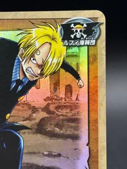 Sanji SB-C04 Holo From TV Animation Bandai Japanese One Piece Heavily Played - Image 4