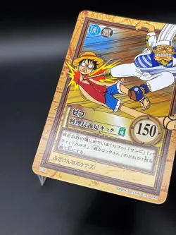 Monkey D. Luffy C126 Carddass Hyper Battle Bandai Japanese One Piece MP - Image 3
