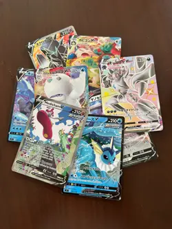V And VMAX Pokemon Card Bundle 8 Cards Included (3 RARE CARDS INSIDE) - Image 2