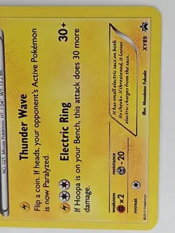 Pikachu SWIRL COSMOS HOLO Pokemon TCG Card XY Black Star XY89 Promo - Image 5