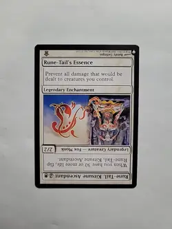 MTG - Rune-Tail, Kitsune Ascendant The List Regular Rare #27 - Image 4