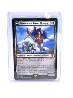 Starscream, Power Hungry // Starscream, Seeker Leader x1 Magic the Gathering 1x - Image 1