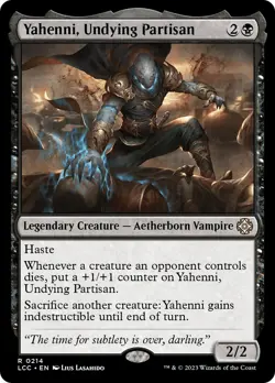 Yahenni, Undying Partisan [The Lost Caverns of Ixalan Commander] Magic MTG - Image 1