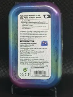 POKEMON SCARLET & VIOLET PRISMATIC EVOLUTIONS MINI TIN-NEW AND SEALED 🔥🔥 - Image 2