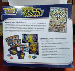 Pokemon Scarlet and Violet Surging Sparks Elite Trainer Box ETB Brand New Sealed - Image 3