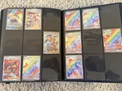 Pokemon TCG Battle Styles Partial Master Set Ultra Pro Binder Full Arts Secrets - Image 1