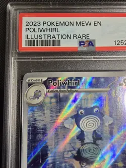 POKEMON TCG Pokemon 151 Poliwhirl Illustration Rare 176/165 PSA9 - Image 2