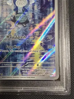 POKEMON TCG Pokemon 151 Poliwhirl Illustration Rare 176/165 PSA9 - Image 4