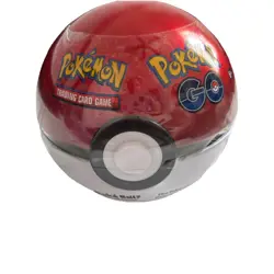 Pokemon TCG Pokemon GO PokeBall Poke Ball Tin 3 Booster Packs NEW A22 - Image 1