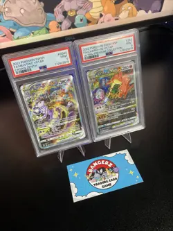 Mewtwo Gg44 Charizard SWSH262 VStar Pokemon Crown Zenith PSA 9 Sequential Set - Image 3
