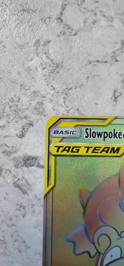 Pokemon Slowpoke & Psyduck GX 239/236 Secret Rare Rainbow LP *Read Description* - Image 2