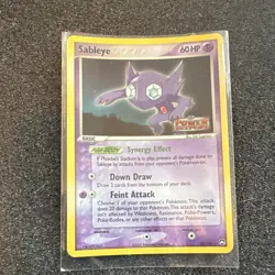 The Pokemon Company Pokemon TCG Sableye 22/108 EX Power Keepers Stamped Holo 60 - Image 1
