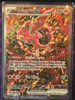 Oricorio EX Promo Full Art Holo 024 Mega Evolution Promo Pokemon TCG - Image 1