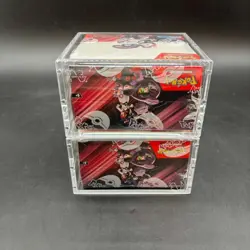 Lot (2) Pokemon SV10 Destined Rivals English Booster Boxes Sealed w/Acrylic Case - Image 2