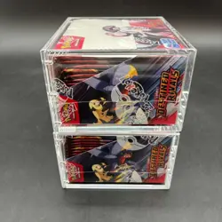 Lot (2) Pokemon SV10 Destined Rivals English Booster Boxes Sealed w/Acrylic Case - Image 5