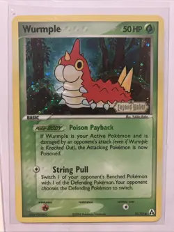 2006 POKEMON EX LEGEND MAKER⭐⭐ WURMPLE REVERSE FOIL STAMPED #70/92 - Image 2