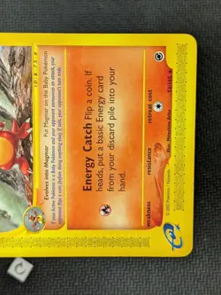 Magby 52/165 - Expedition Rare Pokemon TCG NM - Image 5