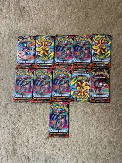 Pokemon TCG Chaos Rising Booster Packs Bundle 11 - Image 1