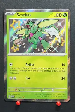 Scyther 095/091 Pokemon Paldean Fates Holo 2024 - Image 1