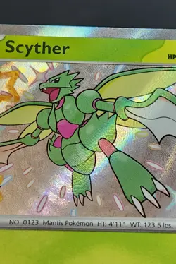Scyther 095/091 Pokemon Paldean Fates Holo 2024 - Image 2