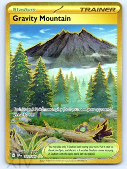 Gravity Mountain 250/191 Pokemon Surging Sparks Hyper Rare - Image 1
