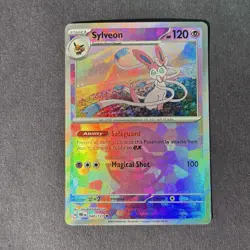 Pokemon Sylveon Prismatic Evolutions 040/131 Rare Poke Ball Holo Near Mint - Image 2