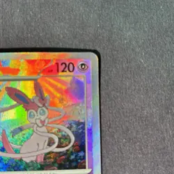 Pokemon Sylveon Prismatic Evolutions 040/131 Rare Poke Ball Holo Near Mint - Image 4