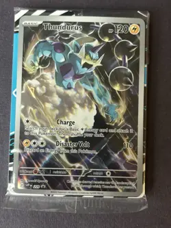 Pokemon Thundurus Scarlet And Violet Promo #209 Promo Full Art *SEALED* - Image 1