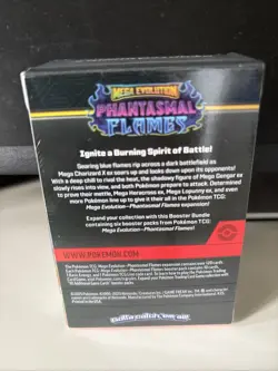 🔥 Pokemon Mega Evolution Phantasmal Flames Booster Bundle New Sealed 6 Packs - Image 2