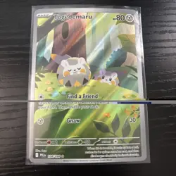 Togedemaru Pokemon Phantasmal Flames 104/094 Illustration Rare Near Mint - Image 1
