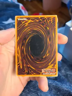 Yugioh Gorz the Emissary of Darkness DLG1-EN000 Limited Secret Rare - Image 2