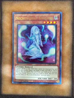 Yugioh Necroworld Banshee GFP2-EN114 Ultra Rare 1st Ed NM - Image 1