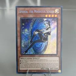 Yu-Gi-Oh! Konami Spenta, the Magistus Sealer BPRO-EN098 Secret Rare Foil 1st Ed - Image 1