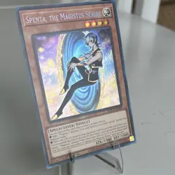 Yu-Gi-Oh! Konami Spenta, the Magistus Sealer BPRO-EN098 Secret Rare Foil 1st Ed - Image 2