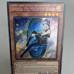 Yu-Gi-Oh! Konami Spenta, the Magistus Sealer BPRO-EN098 Secret Rare Foil 1st Ed - Image 3