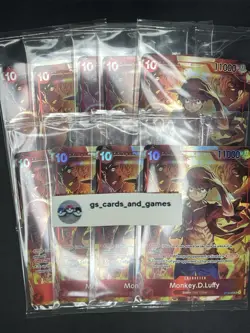ST10-006 Monkey.D.Luffy One Piece Treasure Booster Promo SR SEALED English CCG - Image 1