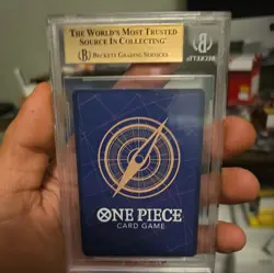 One Piece TCG Portgas.D.Ace (SP) - Legacy of the Master St13-011 Beckett 9.5 - Image 3