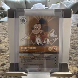 Disney Lorcana Mickey Mouse Friendly Face Alternate Art Promo Holo 18 Disney100 - Image 1