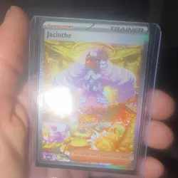 Pokemon Jacinthe Trainer Supporter Full Art Holo POR 122/088 Card - Image 1